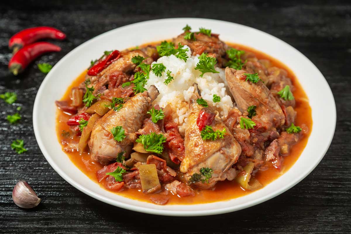 Pollo al Chilindron